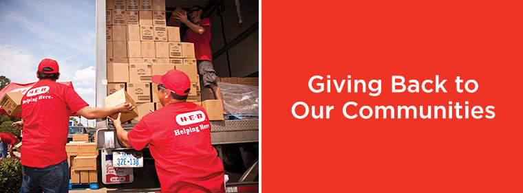 Community Involvement at HEB - Find Out More