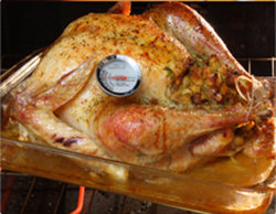 How to Insert a Meat Thermometer Into a Turkey Thigh