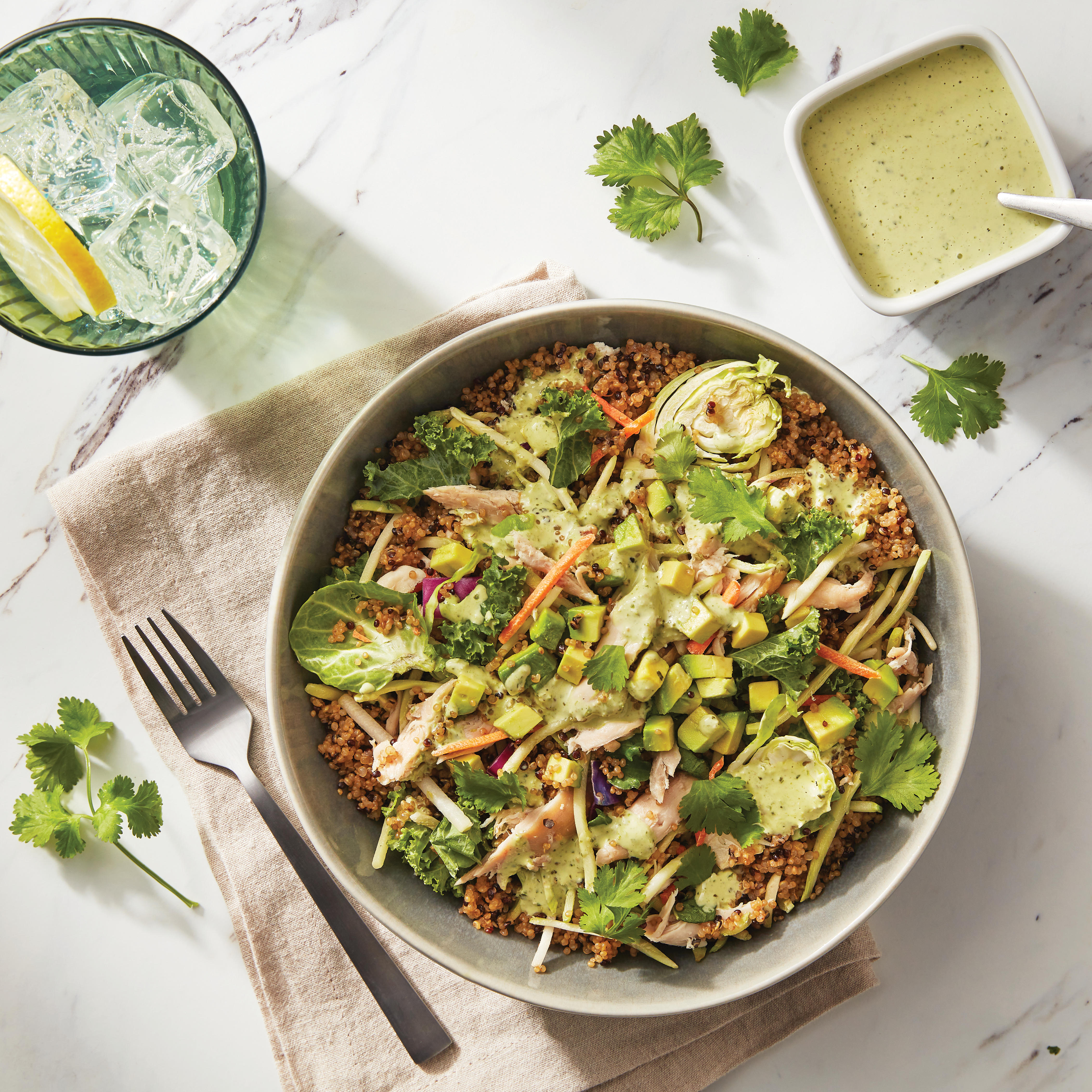 Power Greens & Grains Bowl