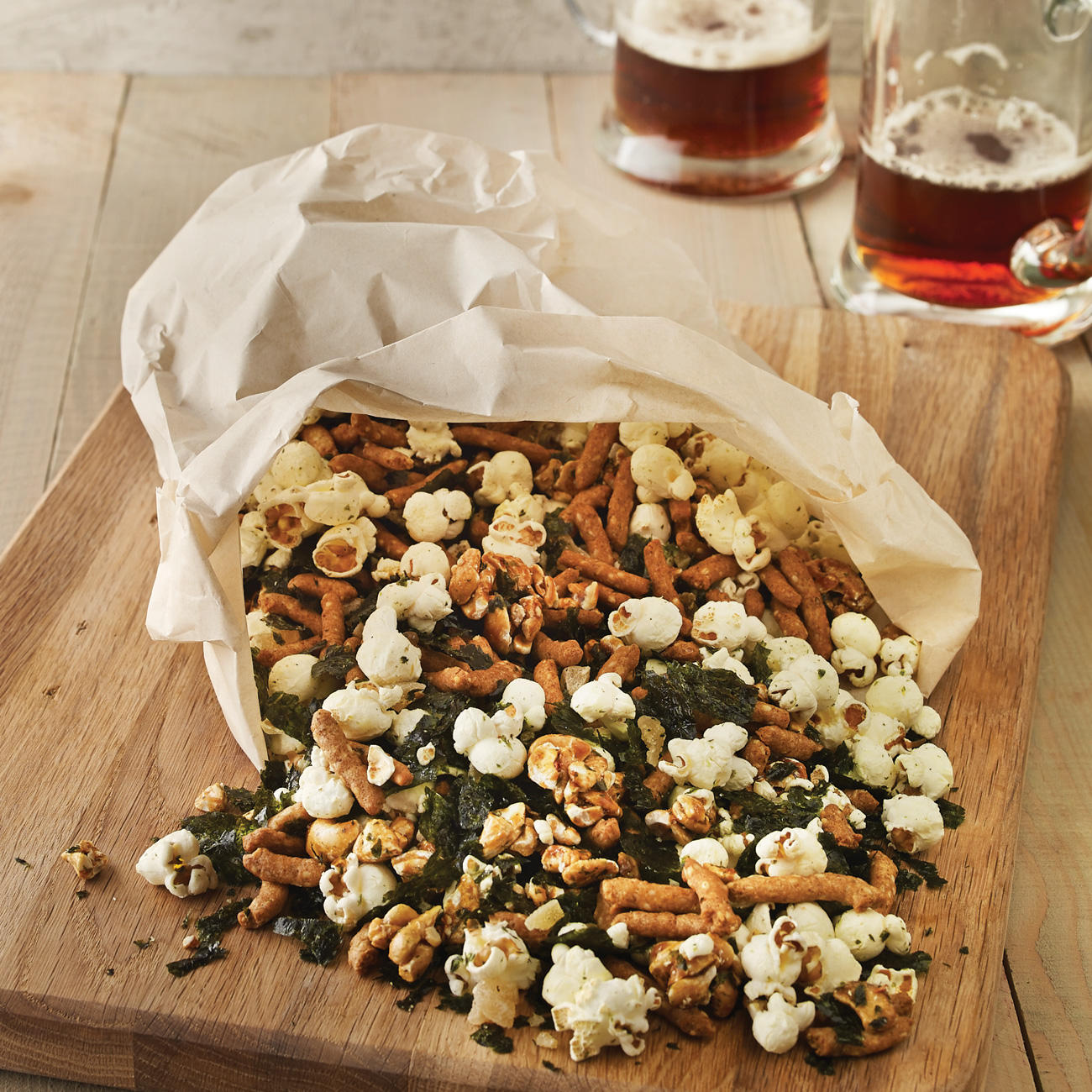 Gluten Free Popcorn Snack Mix