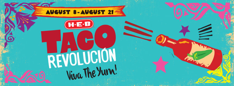 Taco Revolucion - Viva la Yum in stores July 13-26, 2016