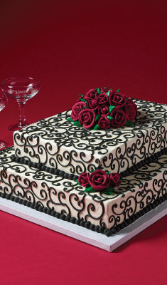 Savvy Bride Wedding  Cake  Designs  HEB