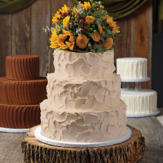 Rustic Bride Cake Designs