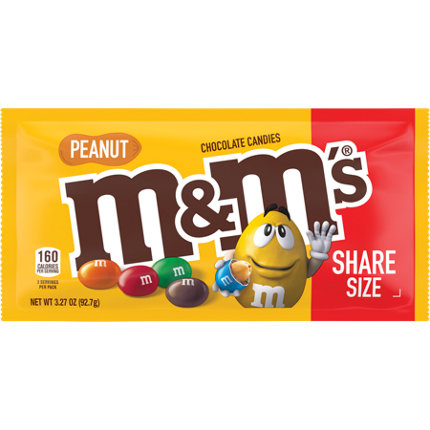 M&M's Chocolate Candies, Caramel Cold Brew, Share Size 2.83 Oz, Chocolate  Candy