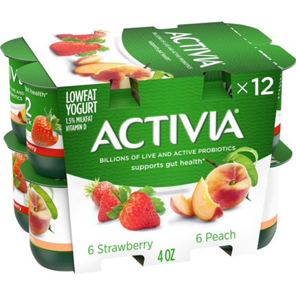 Activia + Immune System Support Strawberry Lowfat Yogurt Drink 3.1 oz  Bottles - Shop Yogurt at H-E-B