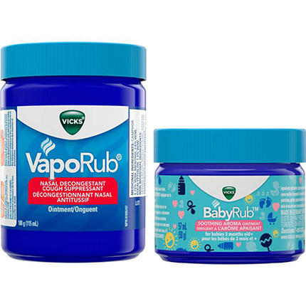 baby vicks vapor rub warning