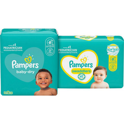 inleveren koken Ham Pampers Swaddlers Jumbo Pack Diapers Size Newborn - Shop Diapers & Potty at  H-E-B