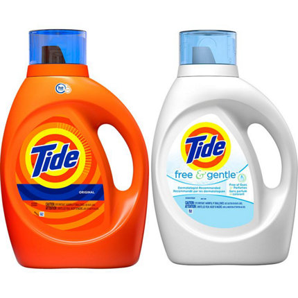 Tide Power Pods Clean Laundry Detergent - Free & Gentle - 45ct