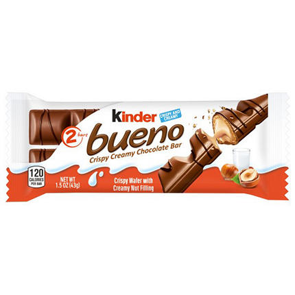 2 for $2 (when you buy 2) Kinder Bueno or Chocolate, Butterfinger, Crunch, or Baby Ruth Candy Bars, 1.5 - 1.9 oz., assorted varieties