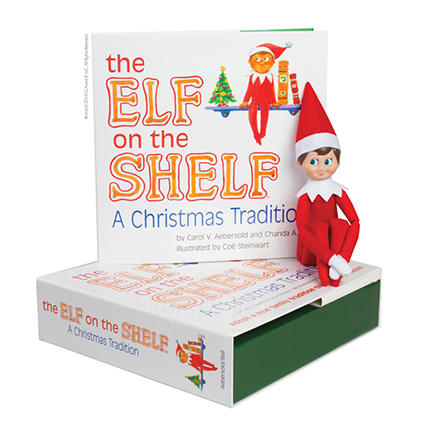 The Elf On The Shelf® Brown Eyed Boy & Elf Door - Magical Christmas Tradition Set - View #5