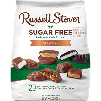 20% off Russell Stover Sugar Free Chocolate Candy Bags, 2 - 15.7 oz., assorted varieties