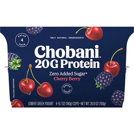$1.50 off Chobani 20G Protein Greek Yogurt, 4 pk. / 6.7 oz., assorted varieties