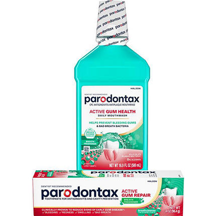 Save $1.50 on any ONE (1) parodontax product (excl 0.8oz)
