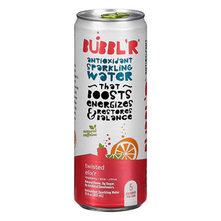 Buy 2 Bubbl'R Antioxidant Sparkling Waters, 12 oz. can, assorted varieties get 3rd FREE