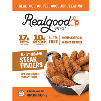 $1 off Realgood Foods Steak Fingers or Country Fried Steak, 16 oz.