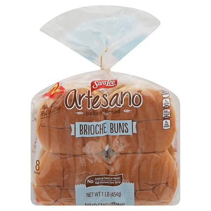 2 for $5 (when you buy 2) Sara Lee Artesano Sausage Rolls, Hamburger, or Hot Dog Buns, 6 - 8 ct., assorted varieties