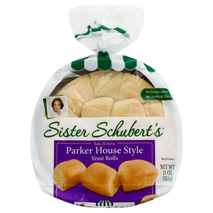 75¢ off Sister Shubert's Frozen Rolls, 10 - 30 oz., assorted varieties