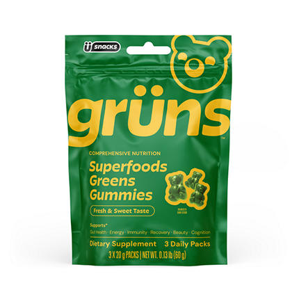 gruns gummies for glp 1 Adult Organic Superfood Greens Multivitamin Gummies, 25 ct Grns Superfood Gummies offer GLP-1
