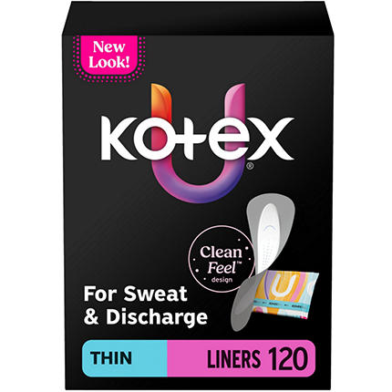 $1 off Kotex Pads, Liners, or Click Tampons (excludes Kotex Liners, 16 ct.)