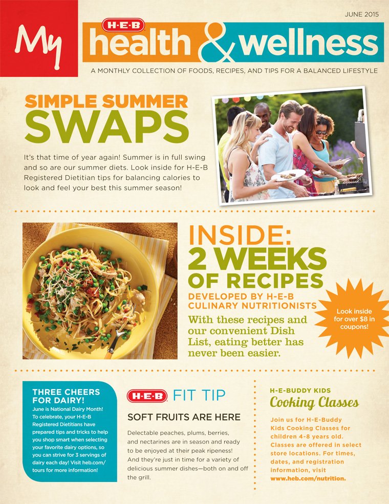 My Health and Wellness June 2015 HEB