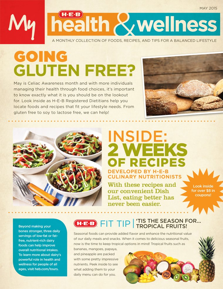 My Health and Wellness May 2015 HEB
