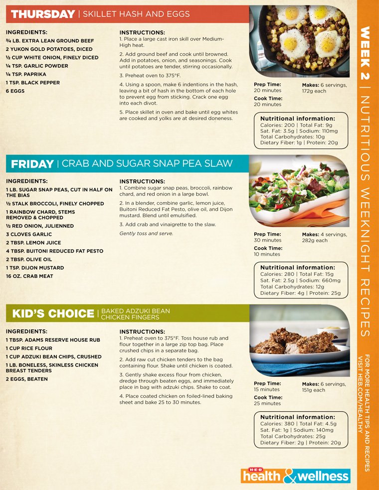 My Health and Wellness May 2015 HEB