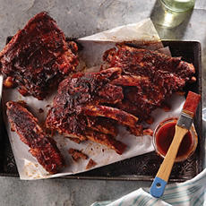 Apple Braised St. Louis Ribs