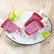 Cherry Lime Pops