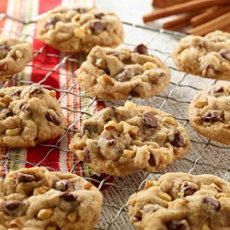 Cinnamon Chocolate Chip Cookies