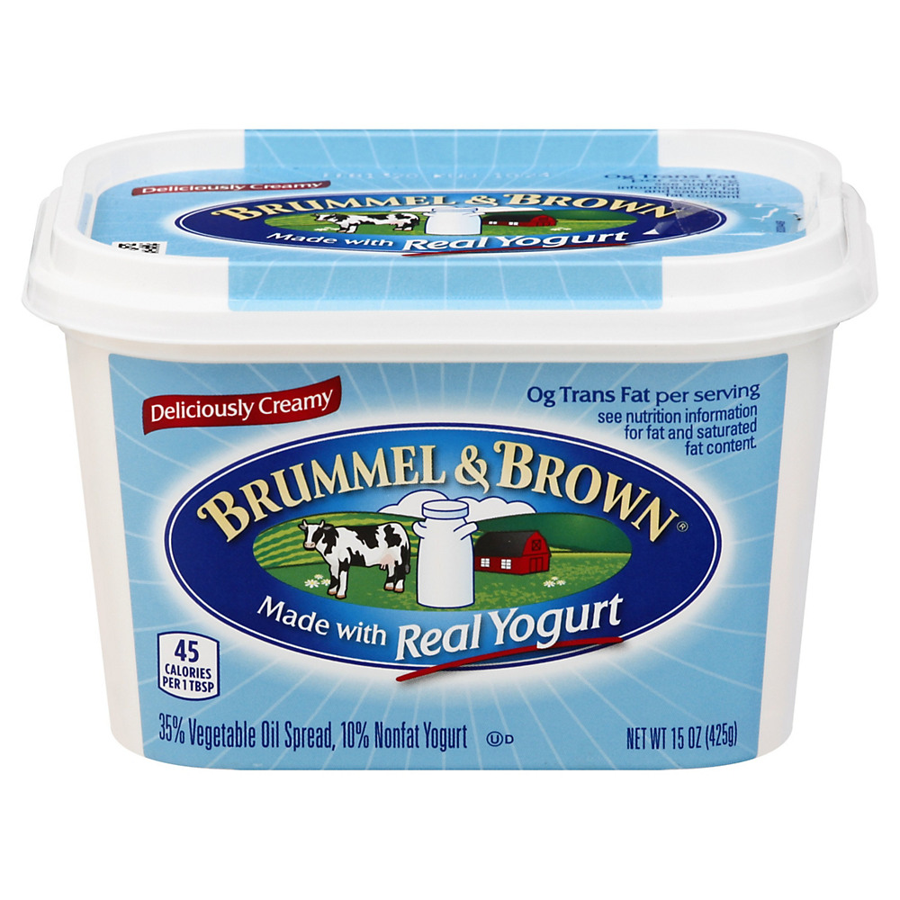 Calories in Brummel & Brown Buttery Spread with Real Yogurt, 15 oz