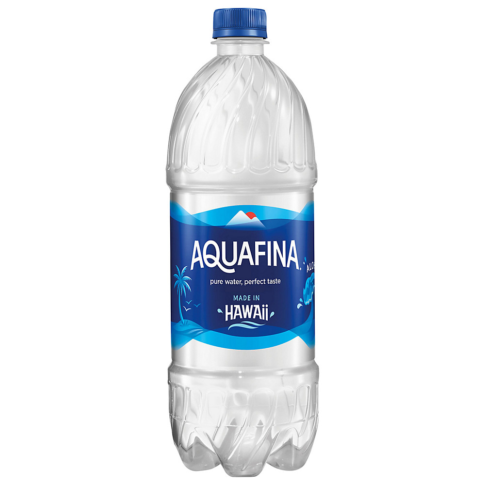Calories in Aquafina Purified Drinking Water, 1 L