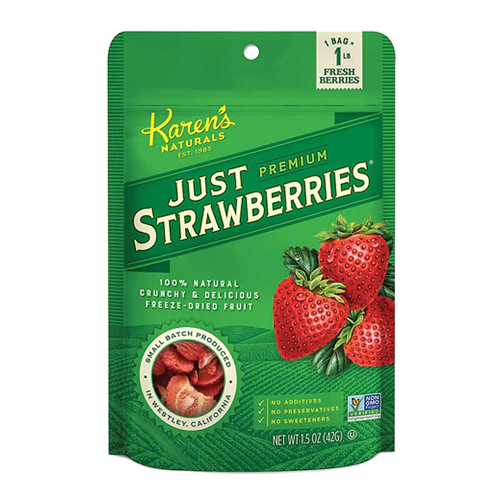 Calories in Just Tomatoes, Etc.! Just Strawberries, 1.5 oz