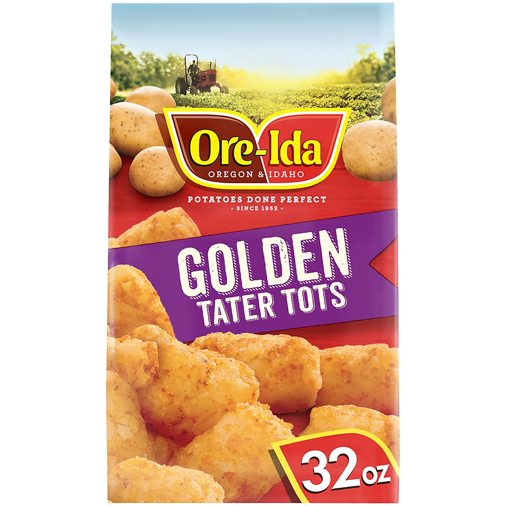 Calories in Ore Ida Golden Tater Tots, 32 oz
