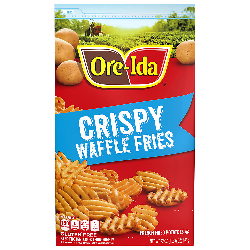 Calories in Ore Ida Golden Waffle Fries, 22 oz