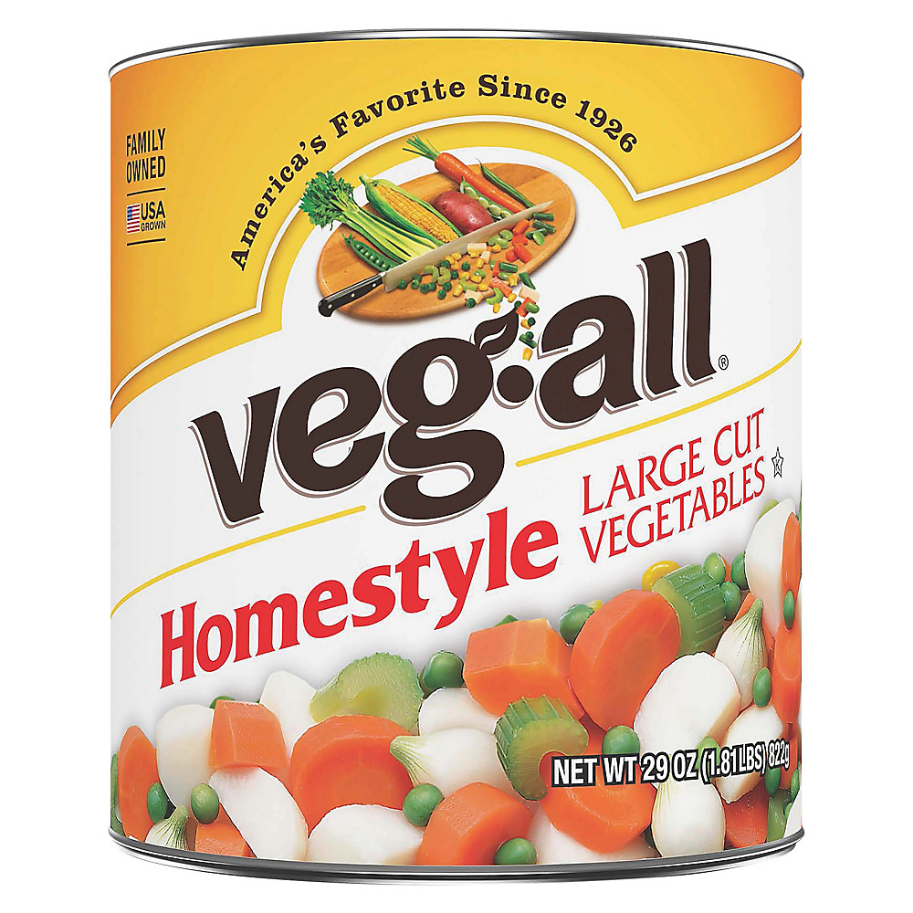 Calories in Veg-All Large Cut Homestyle Vegetables, 29 oz