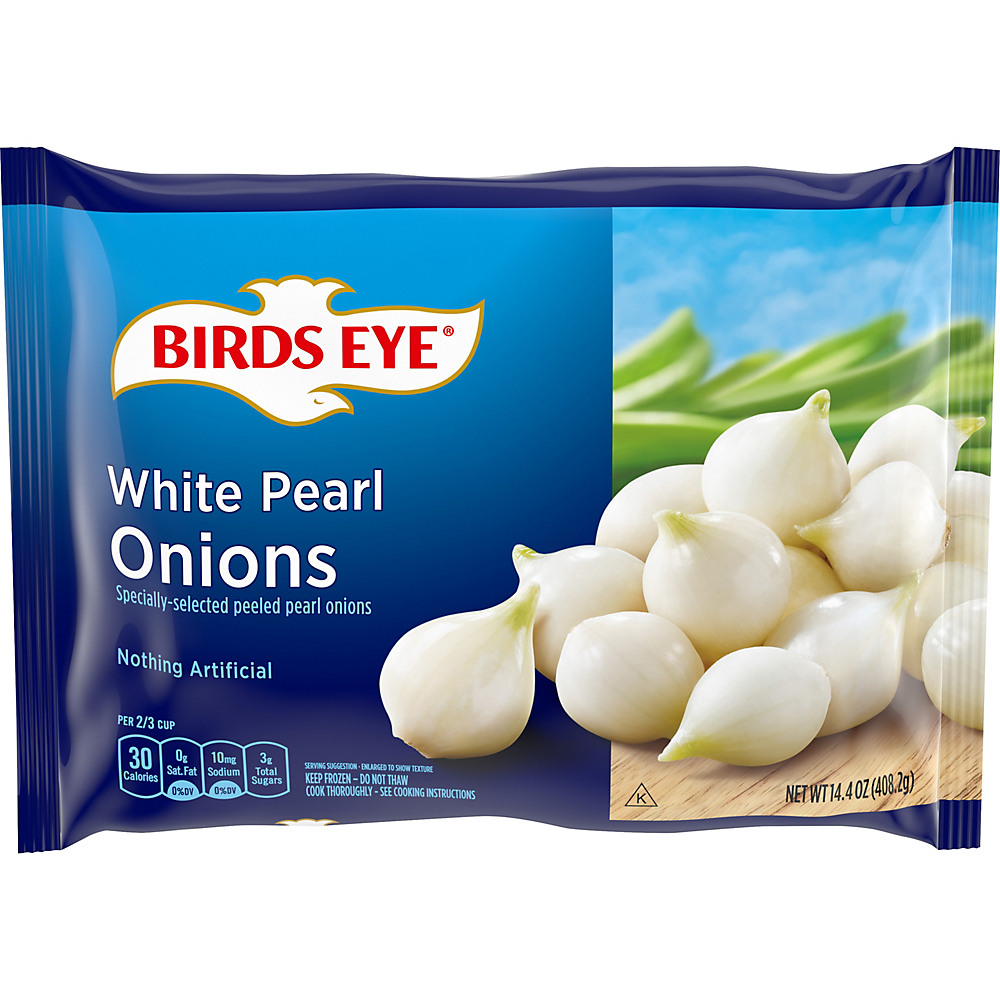 Calories in Birds Eye White Pearl Onions, 14.4 oz