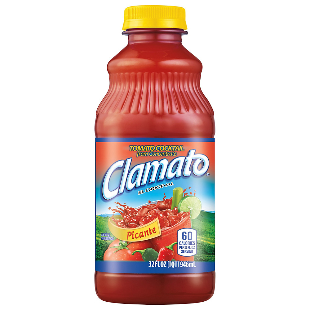 Calories in Clamato The Original Picante Tomato Cocktail, 32 oz