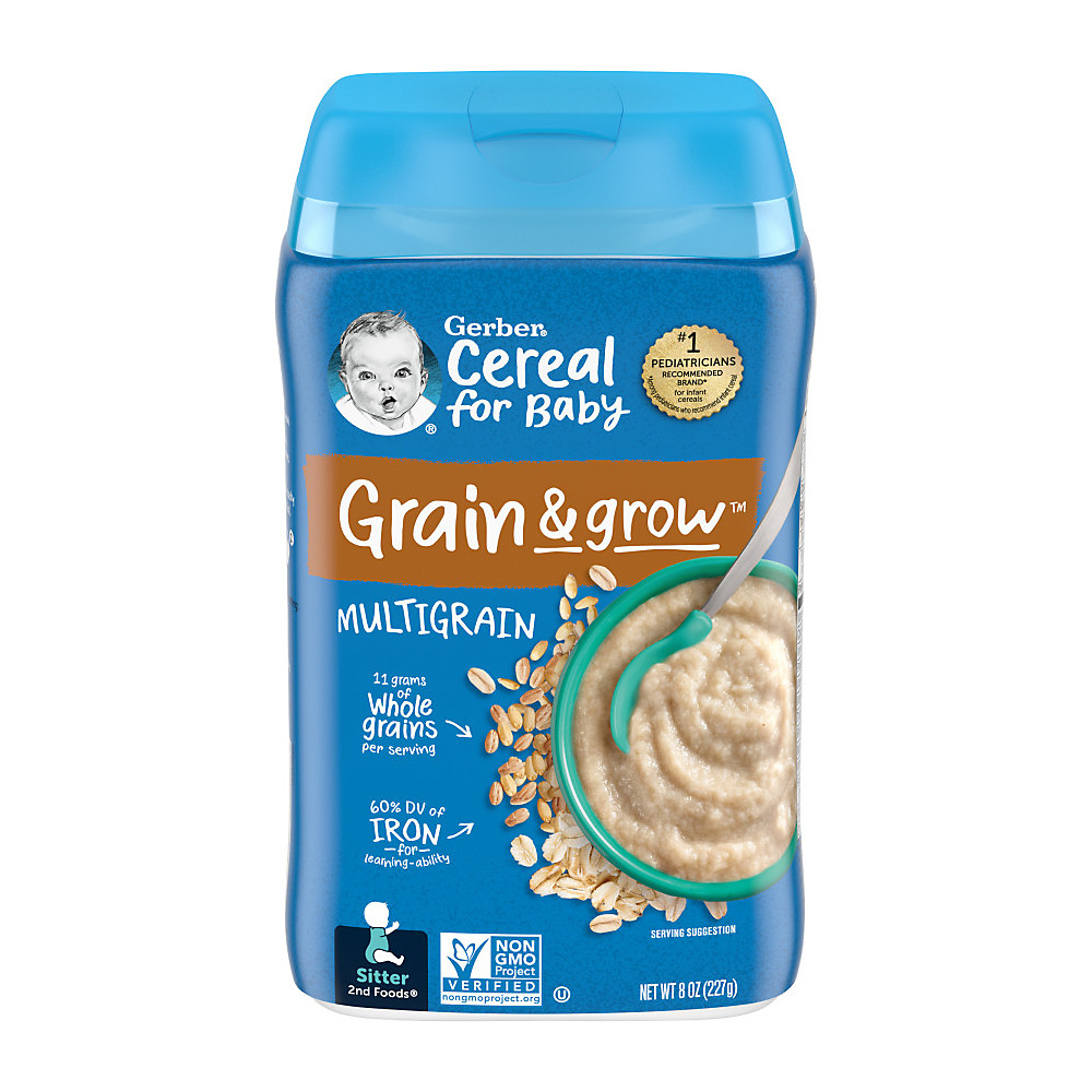 Calories in Gerber 2nd Foods MultiGrain Cereal, 8 oz