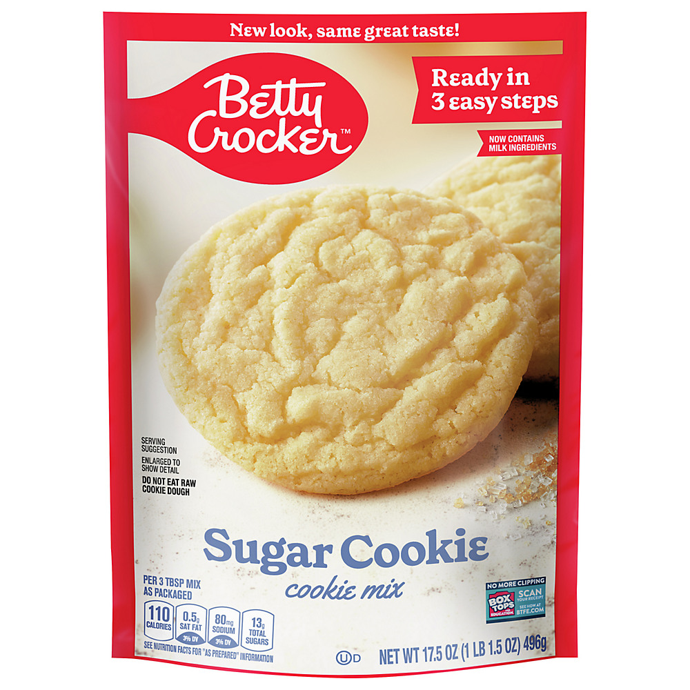Calories in Betty Crocker Sugar Cookie Mix, 17.5 oz