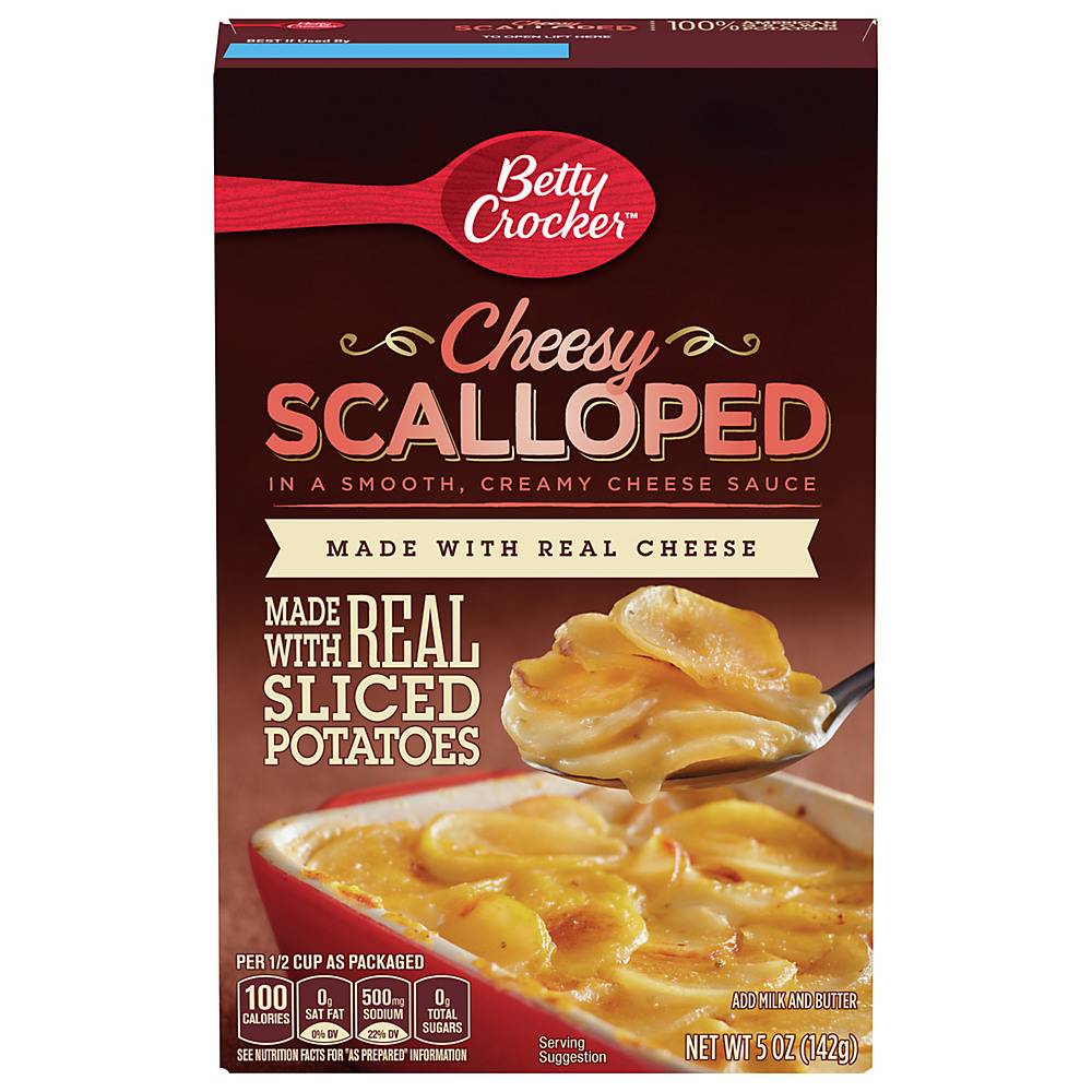 Calories in Betty Crocker Cheesy Scalloped Potatoes, 5 oz