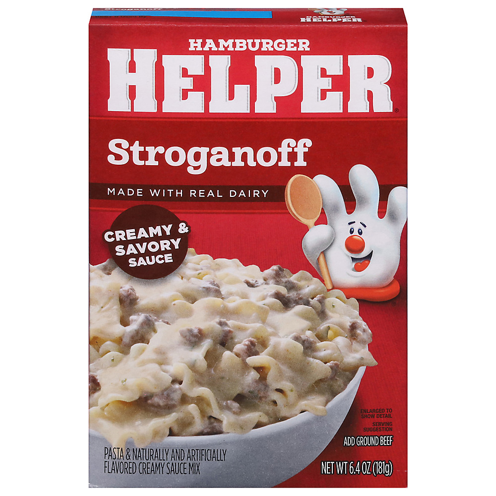 Calories in Hamburger Helper Stroganoff, 6.4 oz