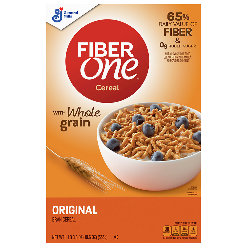 Calories in General Mills Fiber One Cereal, 19.6 oz