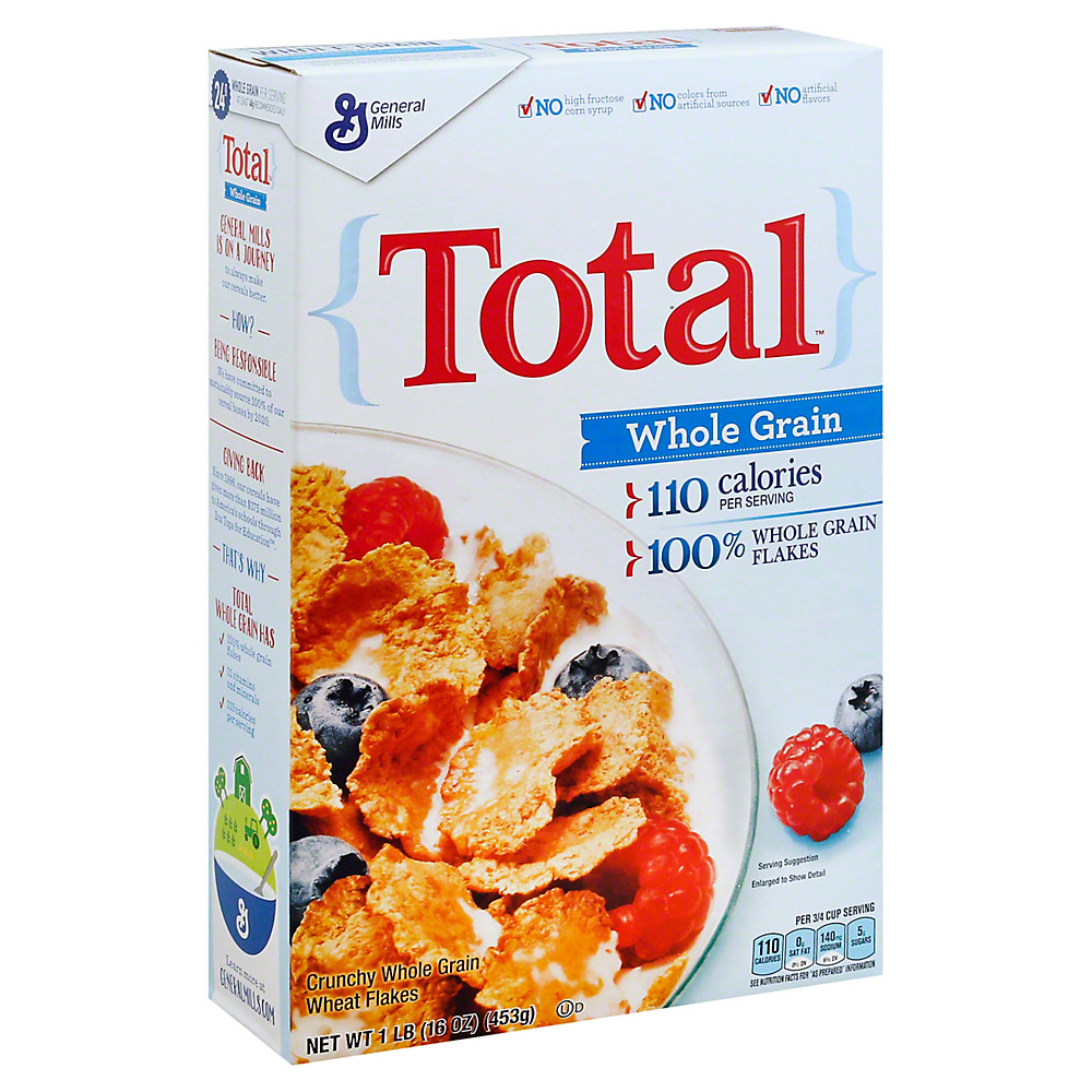 Calories in Total Whole Grain Cereal, 16 oz