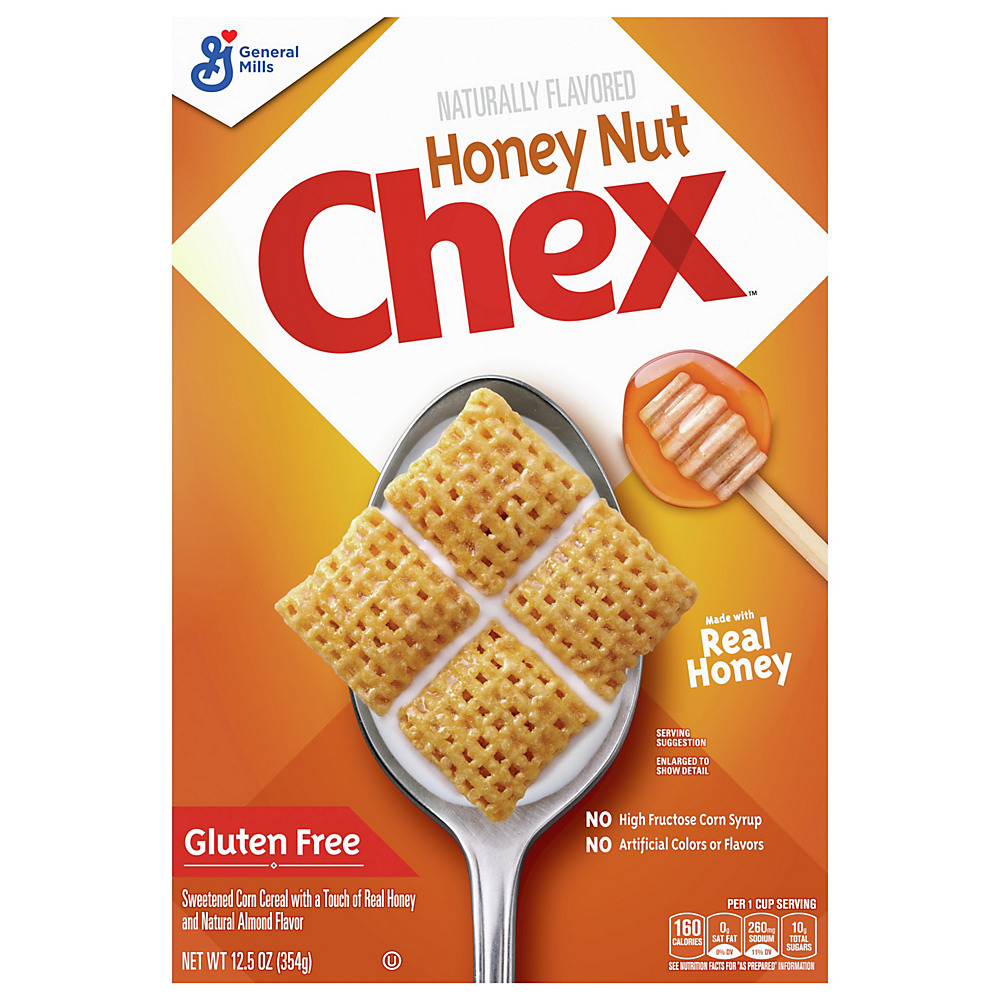 Calories in General Mills Honey Nut Chex Cereal, 13.8 oz
