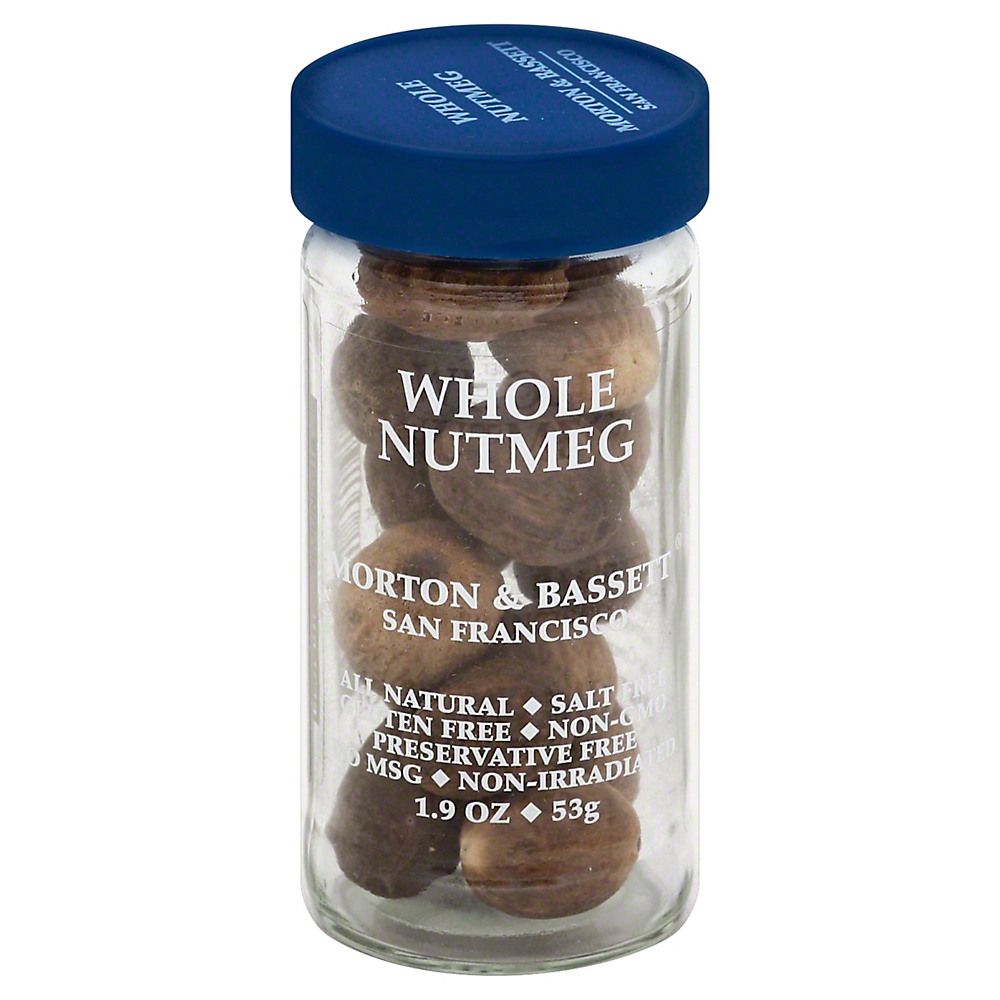 Calories in Morton & Bassett Whole Nutmeg, 1.9 oz