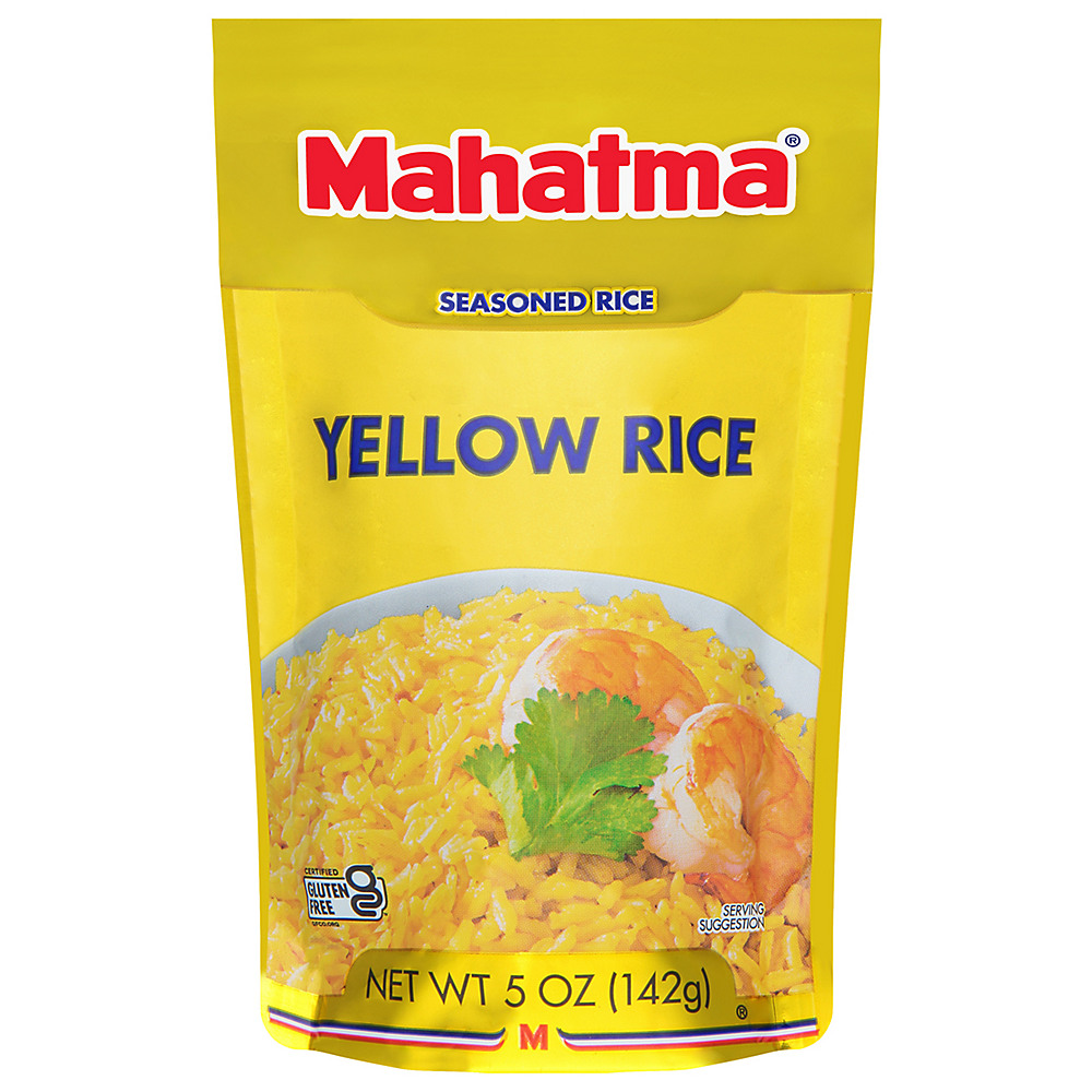 Calories in Mahatma Yellow Long Grain Rice, 5 oz