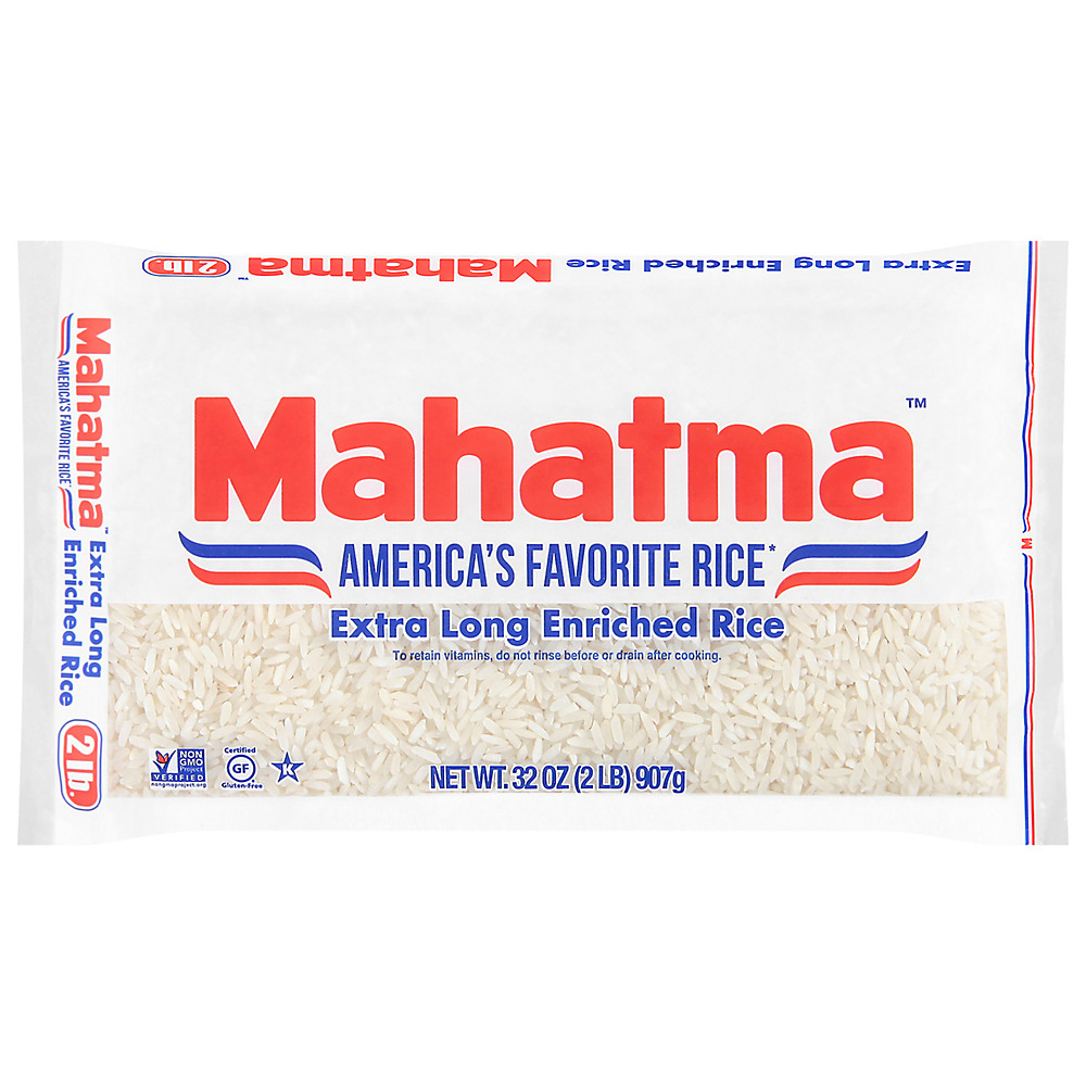 Calories in Mahatma Extra Long Grain White Rice, 2 lb