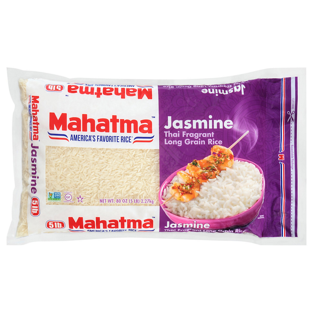 Calories in Mahatma Jasmine Rice, 5 lb
