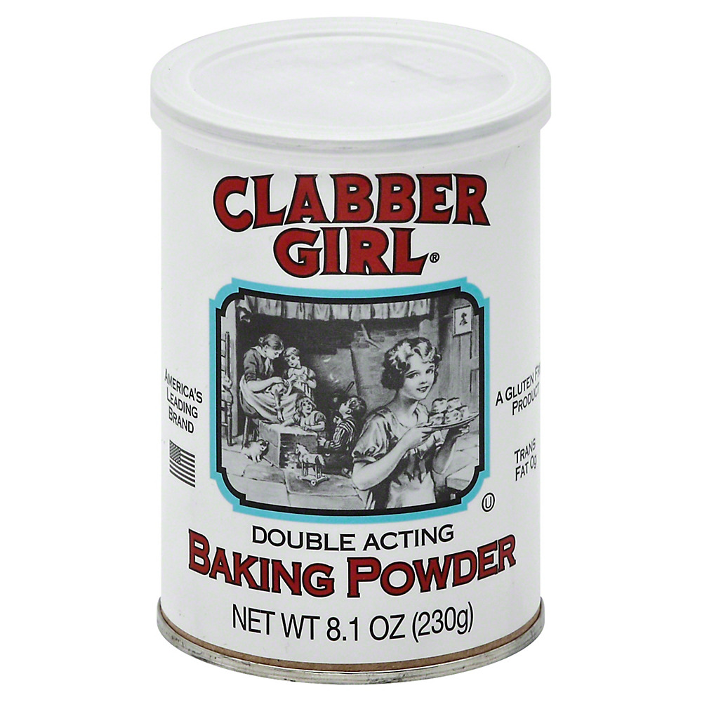 Calories in Clabber Girl Double Acting Baking Powder, 8.1 oz