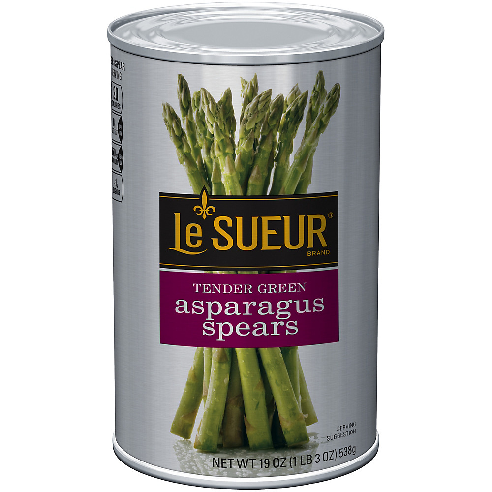Calories in Le Sueur Extra Long Asparagus Spears, 19 oz